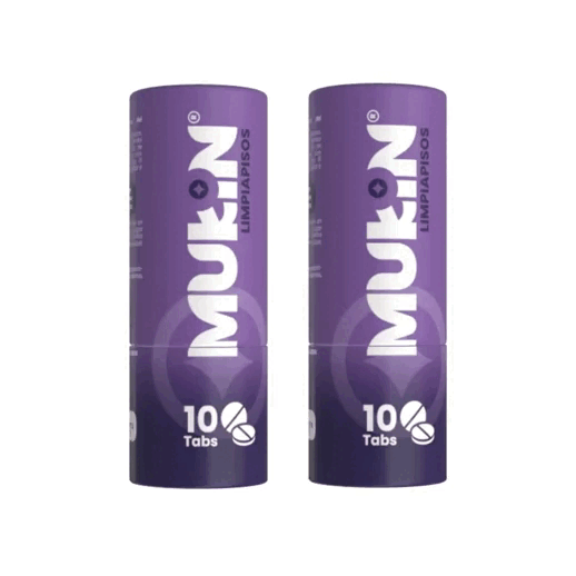 MUKIN LIMPIAPISOS x2